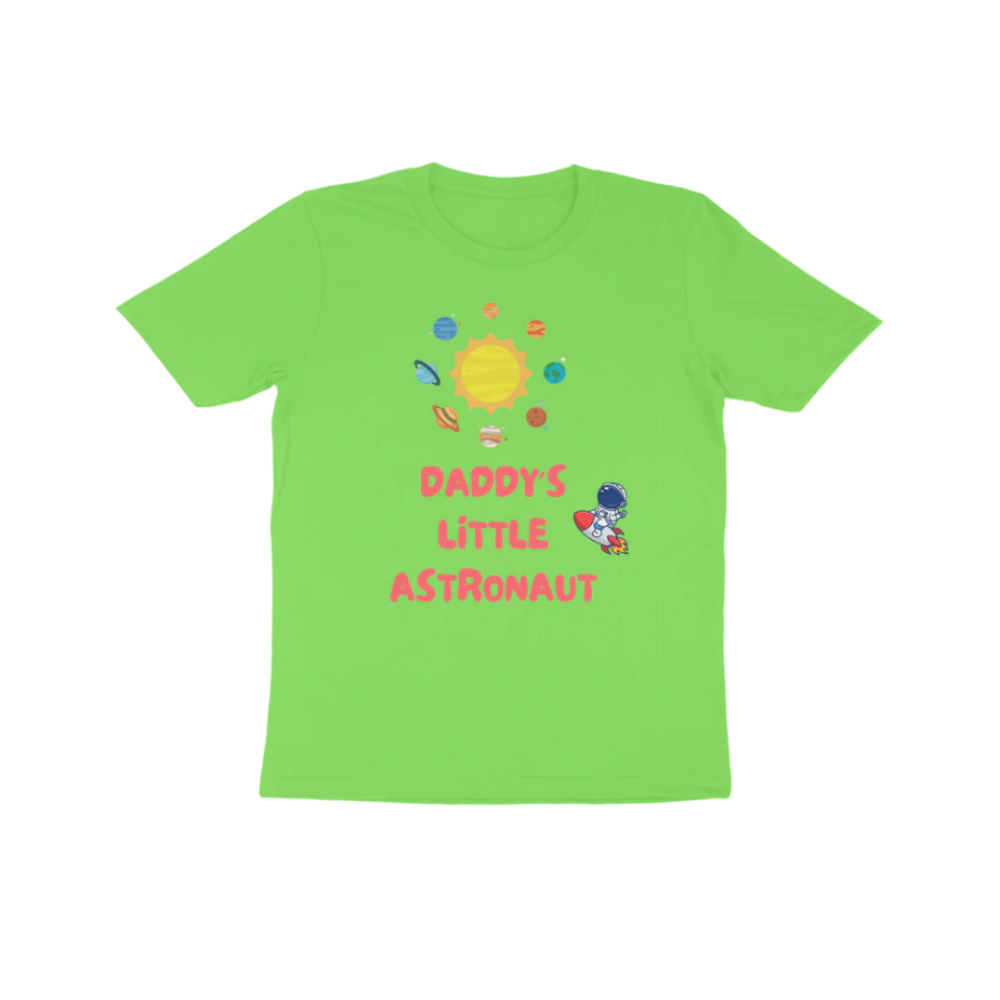 Daddy's Little Astronaut Kid's Tshirt